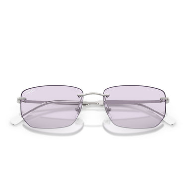 Ray-Ban Occhiali da Sole RB3768 003 MH Argento Ametista Unisex Fotocromatici 7