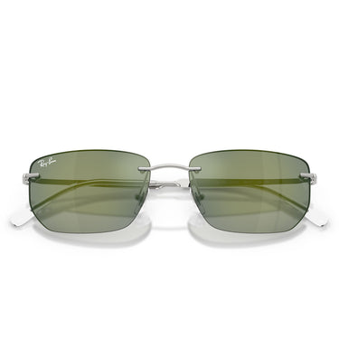Ray-Ban Okulary Przeciwsłoneczne RB3768 003/6R Srebrny/Zielony Lustrzany Unisex 6