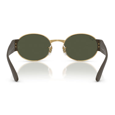Ray-Ban Okulary Przeciwsłoneczne RB3770 001/31 Złoty/Zielony Unisex 3