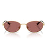 Ray-Ban Occhiali da Sole RB3774D 001 69 Oro Arista Violetto Scuro Unisex 
