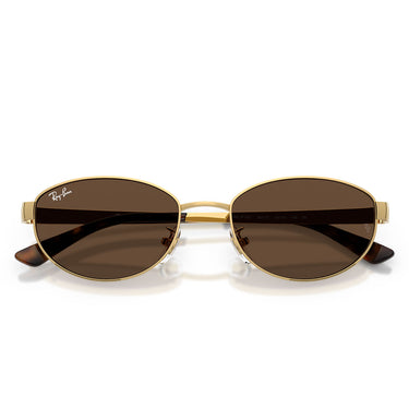 Ray-Ban Okulary Przeciwsłoneczne RB3774D 001/73 Złoto Arista/Ciemny Brąz Unisex 6