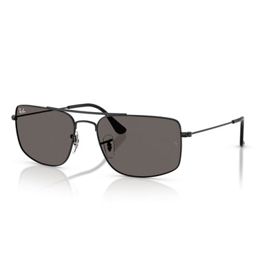  Ray-Ban Occhiali da Sole RB3779 002 B1 Explorer 3 Nero Grigio Scuro Unisex 2