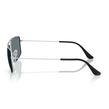 Ray-Ban Occhiali da Sole RB3779 003 3R Explorer 3 Argento Blu Scuro Unisex Polarizzati  3