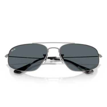 Ray-Ban Occhiali da Sole RB3780 004/R5 Gunmetal/Blu Unisex 5