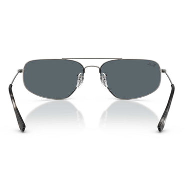 Ray-Ban Occhiali da Sole RB3780 004/R5 Gunmetal/Blu Unisex 3