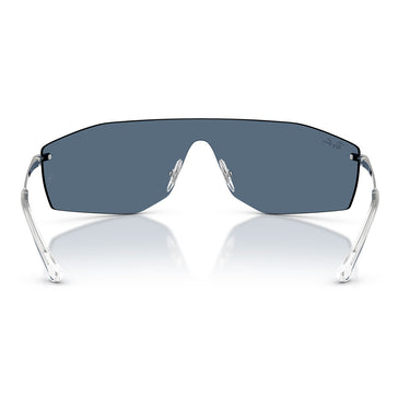 Ray-Ban Occhiali da Sole RB3781 003 80 Alix Argento Blu Scuro Unisex 4