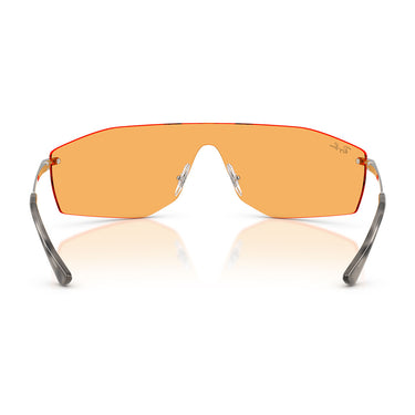 Ray-Ban Occhiali da Sole RB3781 003 85 Alix Argento Giallo Unisex  4