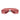 Ray-Ban Occhiali da Sole RB3781 004 75 Alix Gunmetal Rosso Hiper Unisex 5