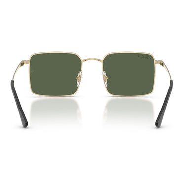 Ray-Ban Occhiali da Sole RB3782 92139A Idan Oro Pallido Verde Scuro Unisex Polarizzati 4
