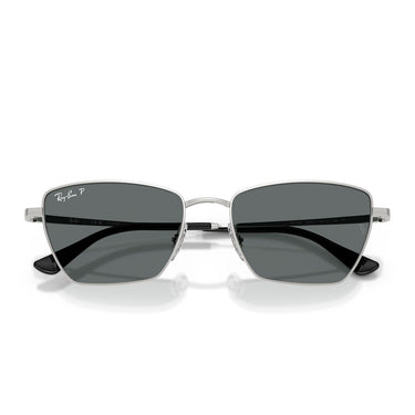 Ray-Ban Occhiali da Sole RB3783 003 81 Drea Argento Grigio Scuro Unisex Polarizzati 5