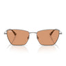 Ray-Ban Occhiali da Sole RB3783 004 7 Drea Gunmetal Arancione Unisex  