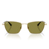 Ray-Ban Occhiali da Sole RB3783 9213 2 Drea Oro Pallido Verde Unisex 