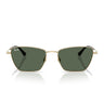 Ray-Ban Occhiali da Sole RB3783 921371 Drea Oro Pallido Verde Scuro Unisex 