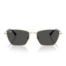 Ray-Ban Occhiali da Sole RB3783 921387 Drea Oro Pallido Grigio Scuro Unisex  