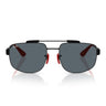 Ray-Ban Occhiali da Sole RB3789M F139R5 x Scuderia Ferrari Nero/Blu Unisex