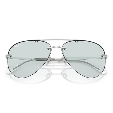 Ray-Ban Occhiali da Sole RB3791 003 M1 Argento Smeraldo Unisex Fotocromatici 7