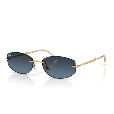 Ray-Ban Occhiali da Sole RB3792 001 4C Oro Arista Blu Sfumato Unisex 2