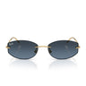 Ray-Ban Occhiali da Sole RB3792 001 4C Oro Arista Blu Sfumato Unisex