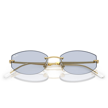 Ray-Ban Occhiali da Sole RB3792 001 MF Oro Arista Zaffiro Unisex Fotocromatici 7