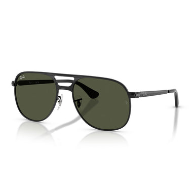 Ray-Ban Occhiali da Sole RB3793 002 31 Bill Max Nero Verde Unisex 2