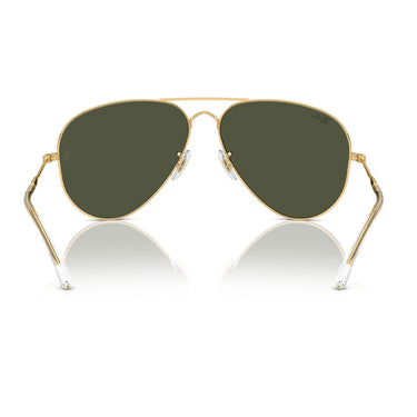Ray-Ban Okulary Przeciwsłoneczne RB3825 001/31 Old Aviator Złoto/Zielony Unisex 4