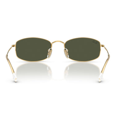 Ray-Ban Okulary Przeciwsłoneczne RB3832 001/31 Złoto Arista/Zielony Unisex 3