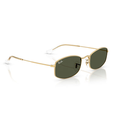 Ray-Ban Okulary Przeciwsłoneczne RB3832 001/31 Złoto Arista/Zielony Unisex 4