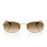 Ray-Ban Okulary Przeciwsłoneczne RB3832 001 51 Złoto Arista Brązowy Gradient Unisex