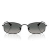 Ray-Ban Okulary Przeciwsłoneczne RB3832 002/71 Czarny/Szary Gradient Unisex