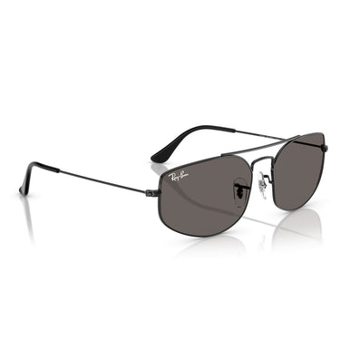 Ray-Ban Okulary Przeciwsłoneczne RB3845 002/B1 Explorer 5 Czarny/Ciemnoszary Unisex 4