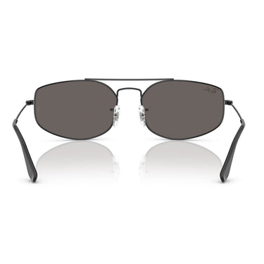 Ray-Ban Okulary Przeciwsłoneczne RB3845 002/B1 Explorer 5 Czarny/Ciemnoszary Unisex 3