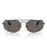 Ray-Ban Okulary Przeciwsłoneczne RB3845 002/B1 Explorer 5 Czarny/Ciemnoszary Unisex
