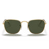 Ray-Ban Sonnenbrille RB3857 919631 Frank Gold/Grün G-15 Unisex
