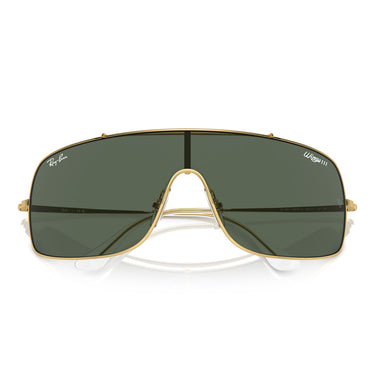 Ray-Ban Sonnenbrille RB3897 001/71 Wings III Gold/Grün Unisex 6