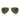 Ray-Ban Occhiali da Sole RB3925 001/31 Aviator Max Oro Arista/Verde Unisex