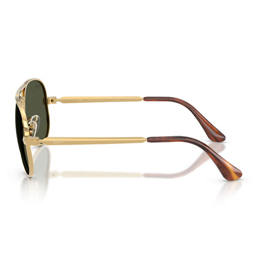 Ray-Ban Okulary Przeciwsłoneczne RB3925 001/31 Aviator Max Złoto Arista/Zielony Unisex 3