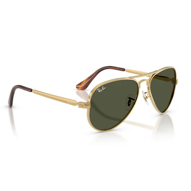 Ray-Ban Okulary Przeciwsłoneczne RB3925 001/31 Aviator Max Złoto Arista/Zielony Unisex 5