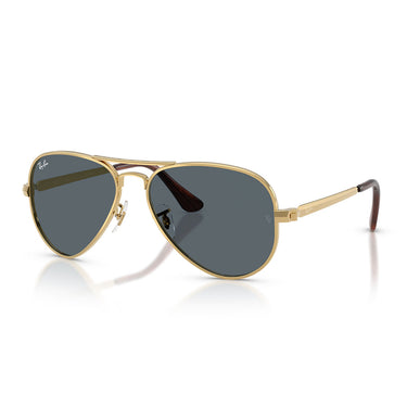 Ray-Ban Okulary Przeciwsłoneczne RB3925 001/R5 Aviator Max Złoto Arista/Niebieski Unisex 2