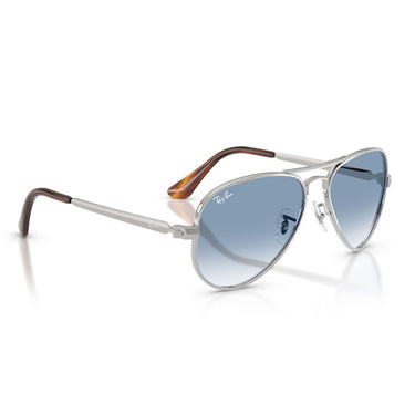 Ray-Ban Okulary Przeciwsłoneczne RB3925 003 3F Aviator Max Srebrny Przezroczysty Niebieski Gradient Unisex 4