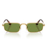 Ray-Ban Occhiali da Sole RB3927 001/4E x ASAP Rocky Oro Arista/Verde Unisex