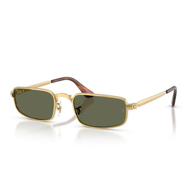 Ray-Ban Occhiali da Sole RB3927 001/58 x ASAP Rocky Oro Arista/Verde Unisex Polarizzati 1
