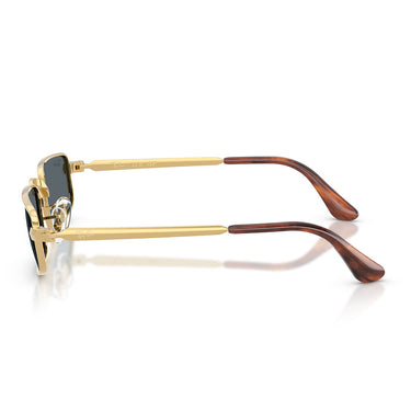 Ray-Ban Occhiali da Sole RB3927 001 R5 x ASAP Rocky Oro Arista Blu Unisex 3