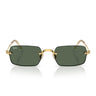 Ray-Ban Occhiali da Sole RB3928 001 71 x ASAP Rocky Oro Arista Verde Scuro Unisex  