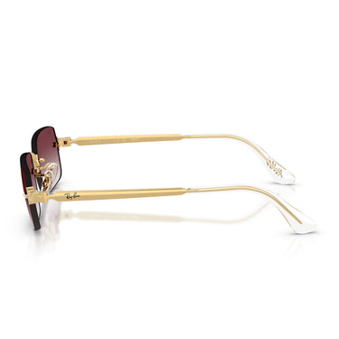 Ray-Ban Occhiali da Sole RB3928 001 8H x ASAP Rocky Oro Arista Viola Sfumato Unisex  3