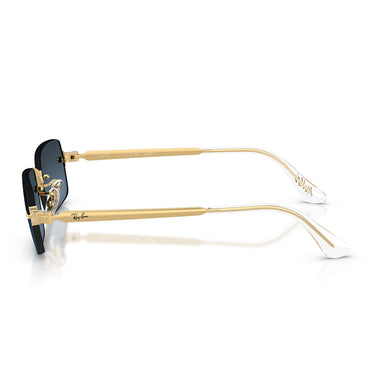 Ray-Ban Occhiali da Sole RB3928 001 S2 x ASAP Rocky Oro Arista Blu Sfumato Unisex 3