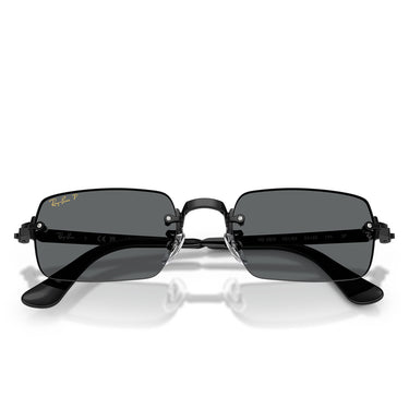 Ray-Ban Occhiali da Sole RB3928 002 81 x ASAP Rocky Nero Grigio Scuro Unisex 5