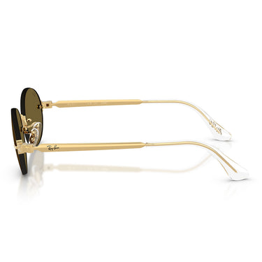 Ray-Ban Occhiali da Sole RB3929 001 73 x ASAP Rocky Oro Arista Marrone Scuro Unisex 3