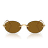Ray-Ban Occhiali da Sole RB3929 001 83 x ASAP Rocky Oro Arista Marrone Scuro Unisex Polarizzat 
