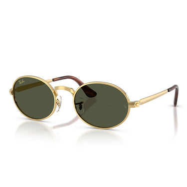 Ray-Ban Occhiali da Sole RB3931 001/31 x ASAP Rocky Oro Arista/Verde Unisex 1