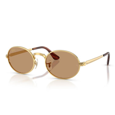 Ray-Ban Occhiali da Sole RB3931 001/53 x ASAP Rocky Oro Arista/Marrone Unisex 1